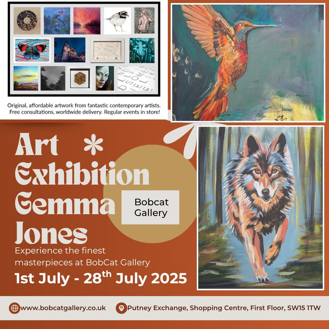 Golden Hue Studios at BobCat Gallery – July Showcase & Meet the Artist Event!