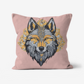 Brave - Wolf -  Original Art on Cushion Covers by Gemma Jones from the Power Animal Collection