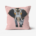 Wisdom - Elephant -  Original Art on Cushion Covers by Gemma Jones from the Power Animal Collection