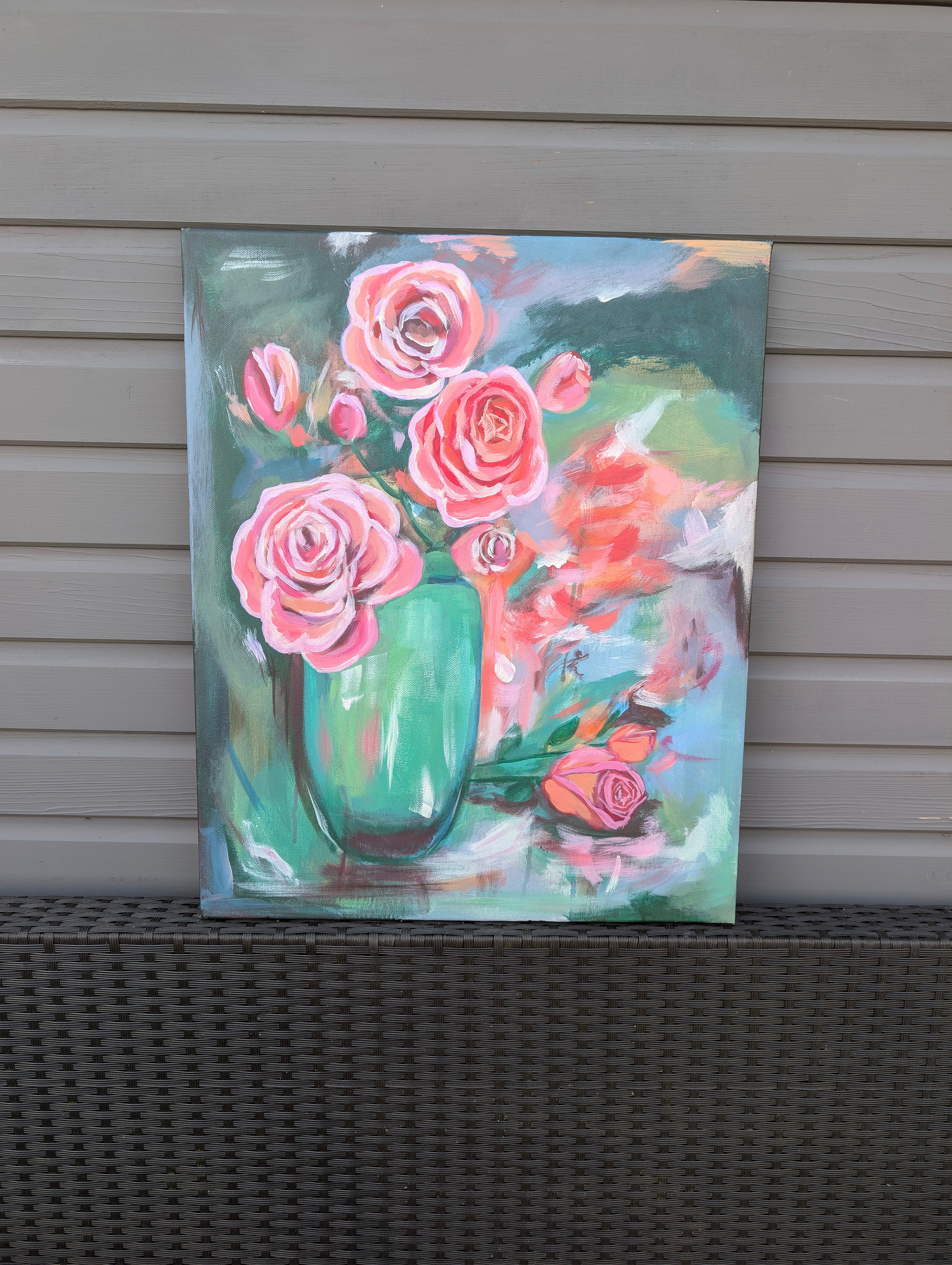 Original Art - Dreamy Flowers