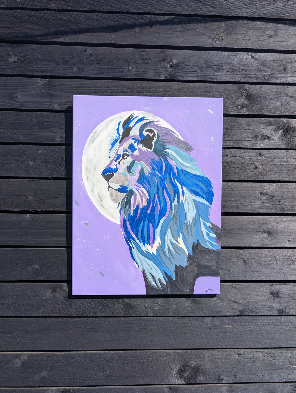 Original Art - Moon Lion