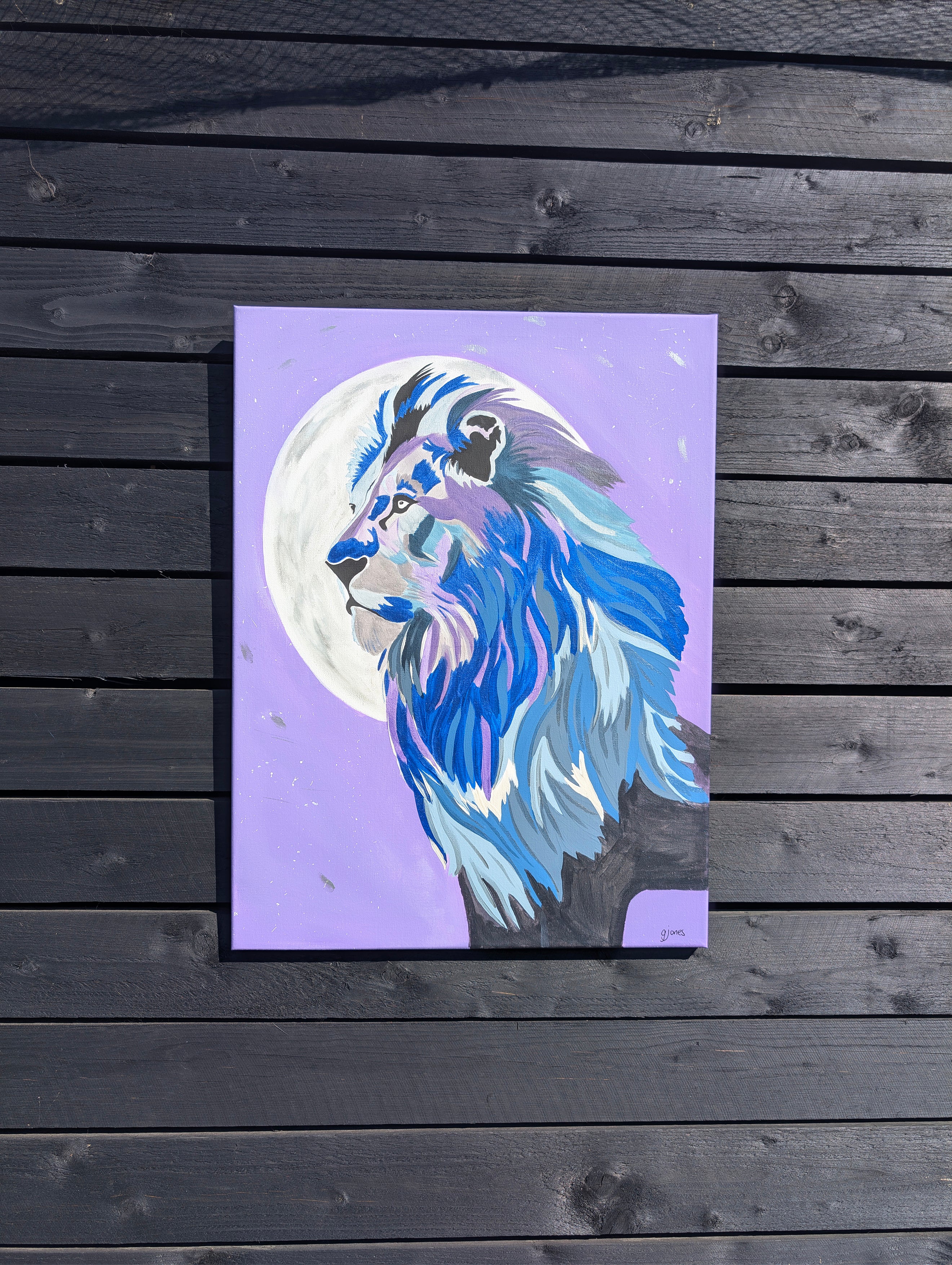 Original Art - Moon Lion