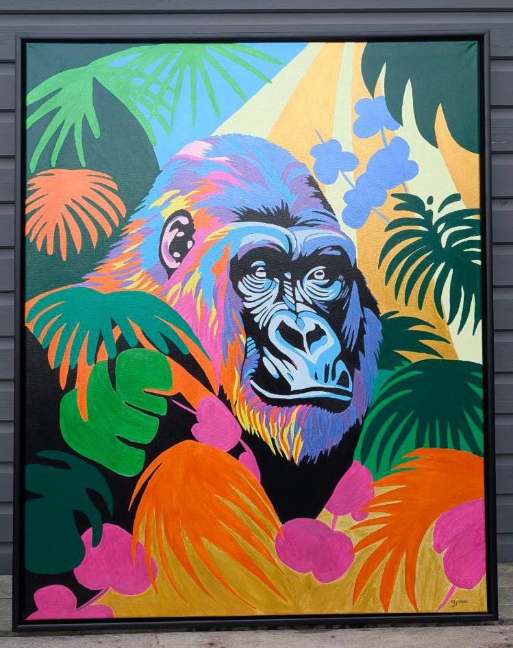 Original Art - Gorilla in the Jungle