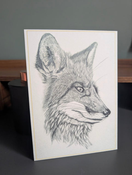 Fox Power Sketch Series - Hand drawn limited edition prints